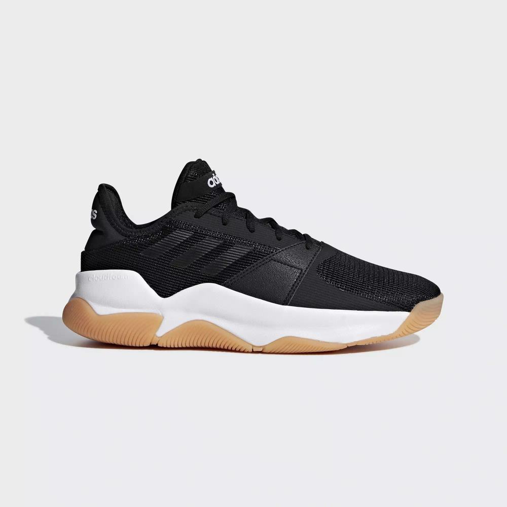 Adidas Streetflow Tenis De Basketball Negros Para Hombre (MX-65532)